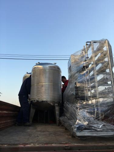 南京天水机械发往厦门1T纯化水设备