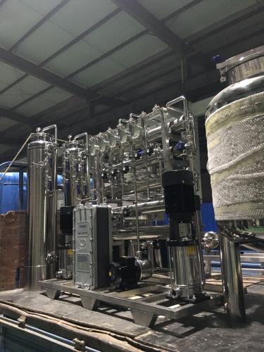 南京天水0.5T/H纯化水设备发往南京经济开发区