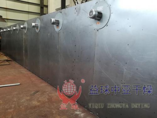 益球中亚干燥给广东某客户订购的非标大型烘箱制作中