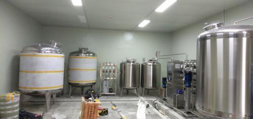 天水机械--贵州客户，设备进厂准备施工