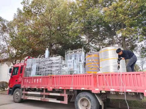 纯化水设备，多效蒸馏水机发往南京客户！！