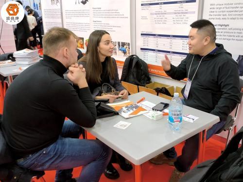 边锋固德牌隔膜泵在俄罗斯泵阀展大放异彩