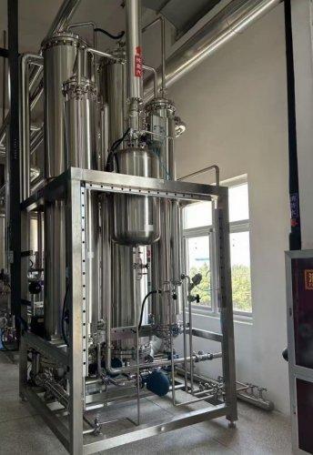 湖北滨润500L/H纯蒸汽发生器工艺流程解析