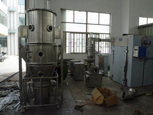 常州市宝康干燥机械有限公司生产的一步制粒干燥机产品在广州药业公司已经正式投入使用运行生产