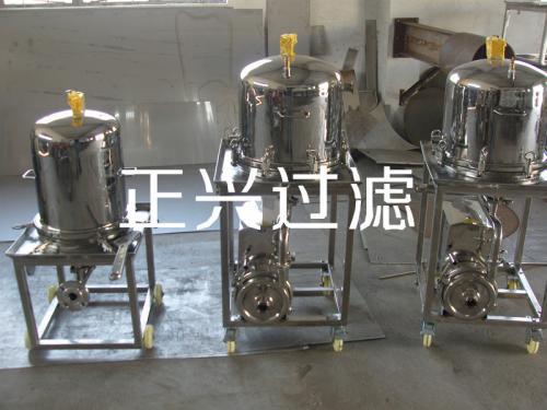 层叠式板框过滤器的使用说明